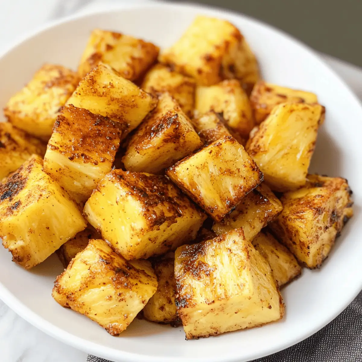 Air Fryer Pineapple: Sweet Tropical Bliss in Minutes