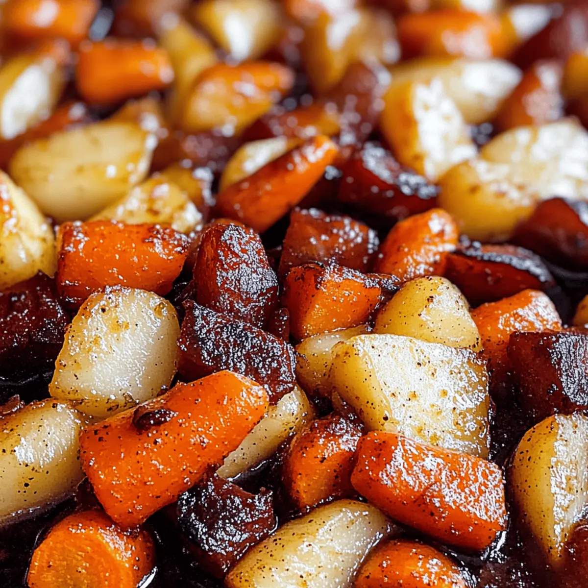Amazing Maple Dijon Roasted Apples & Carrots Delight for Fall Fun