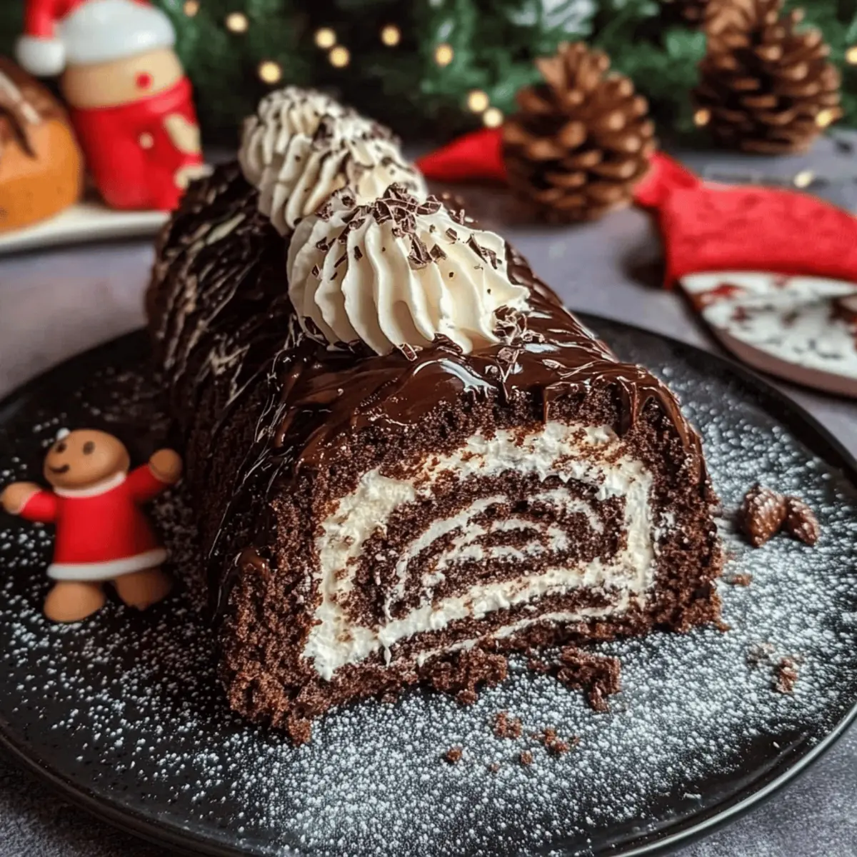 Decadent Baileys Yule Log: A Festive Chocolate Delight