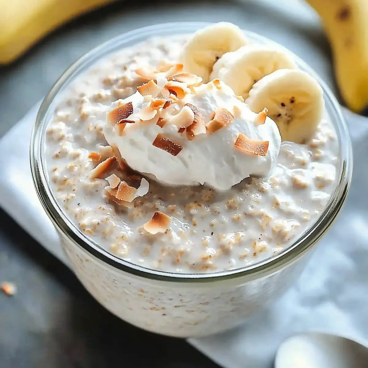 Coconut Cream Pie Overnight Oats for a Tropical Breakfast Bliss