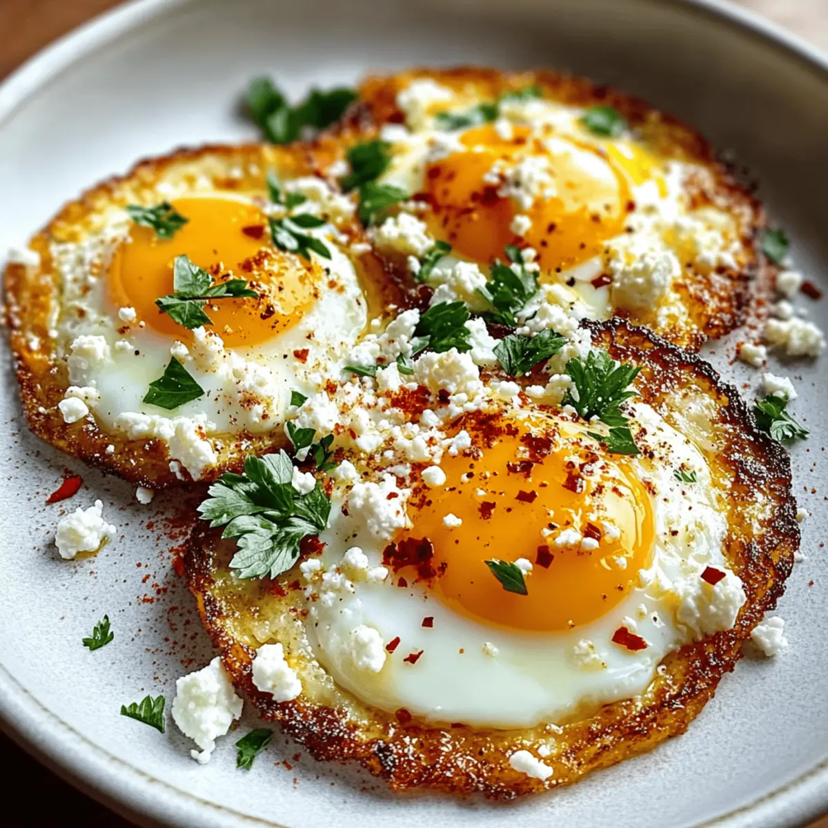 Crispy Feta Fried Eggs: Your New Favorite Breakfast Delight