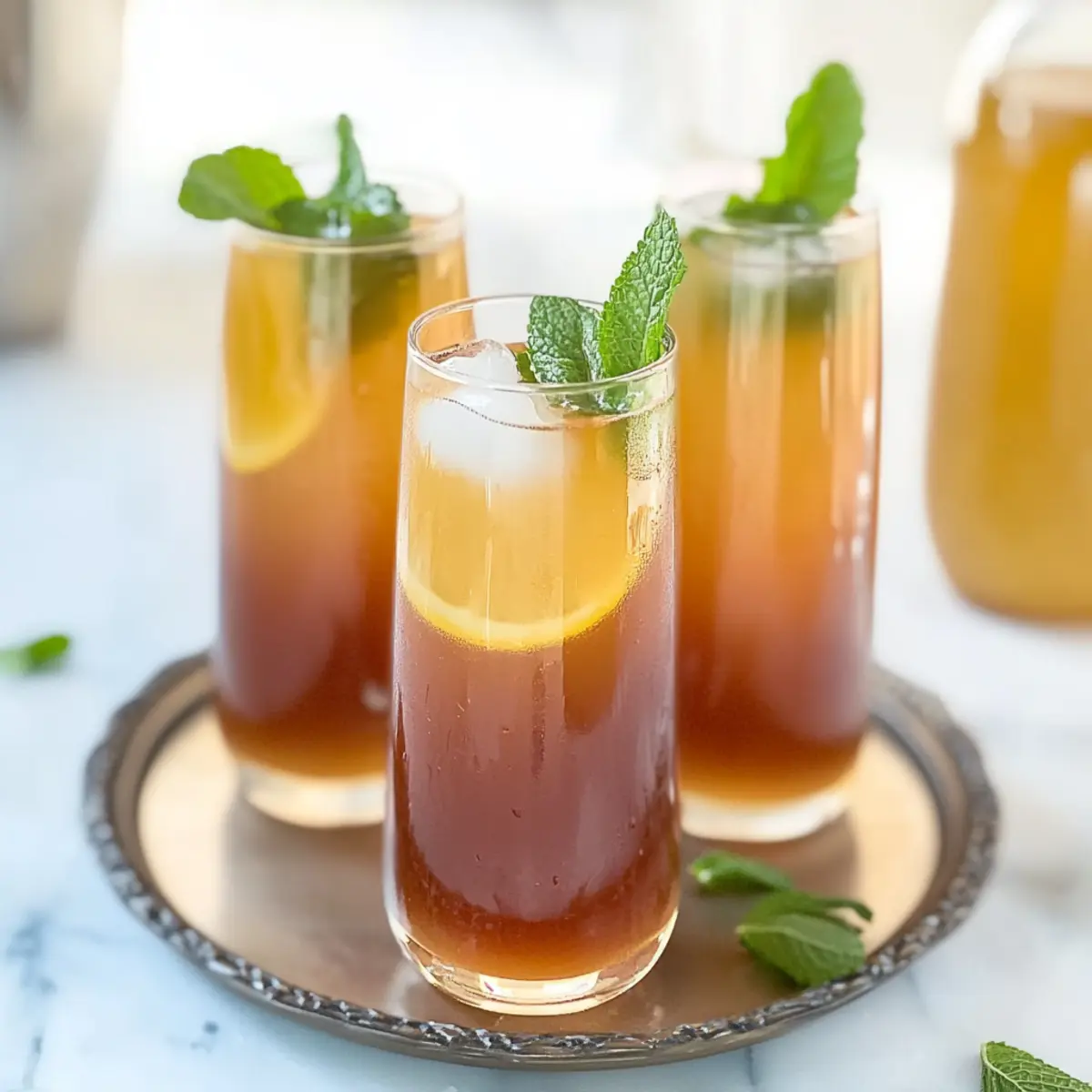 Earl Grey Ginger Spritzer: Your Refreshing Summer Sip