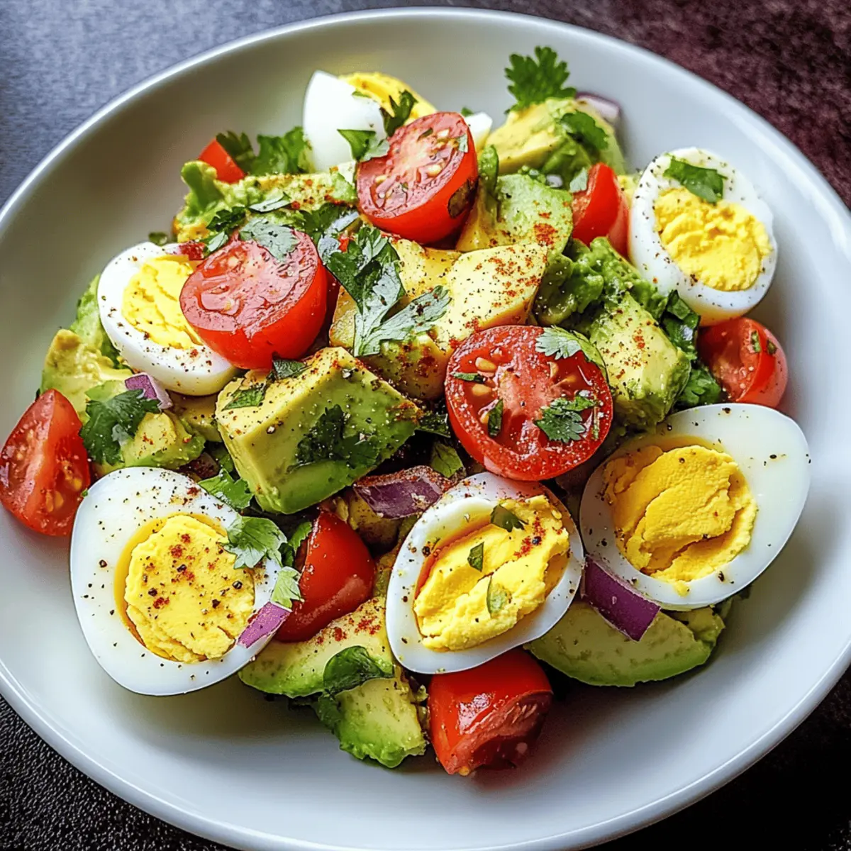 Creamy Egg Avocado Salad for Your Post-Workout Boost
