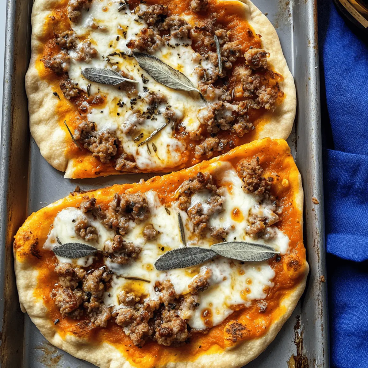 Cozy Naan Pizzas: Quick & Delicious Autumn Flavors