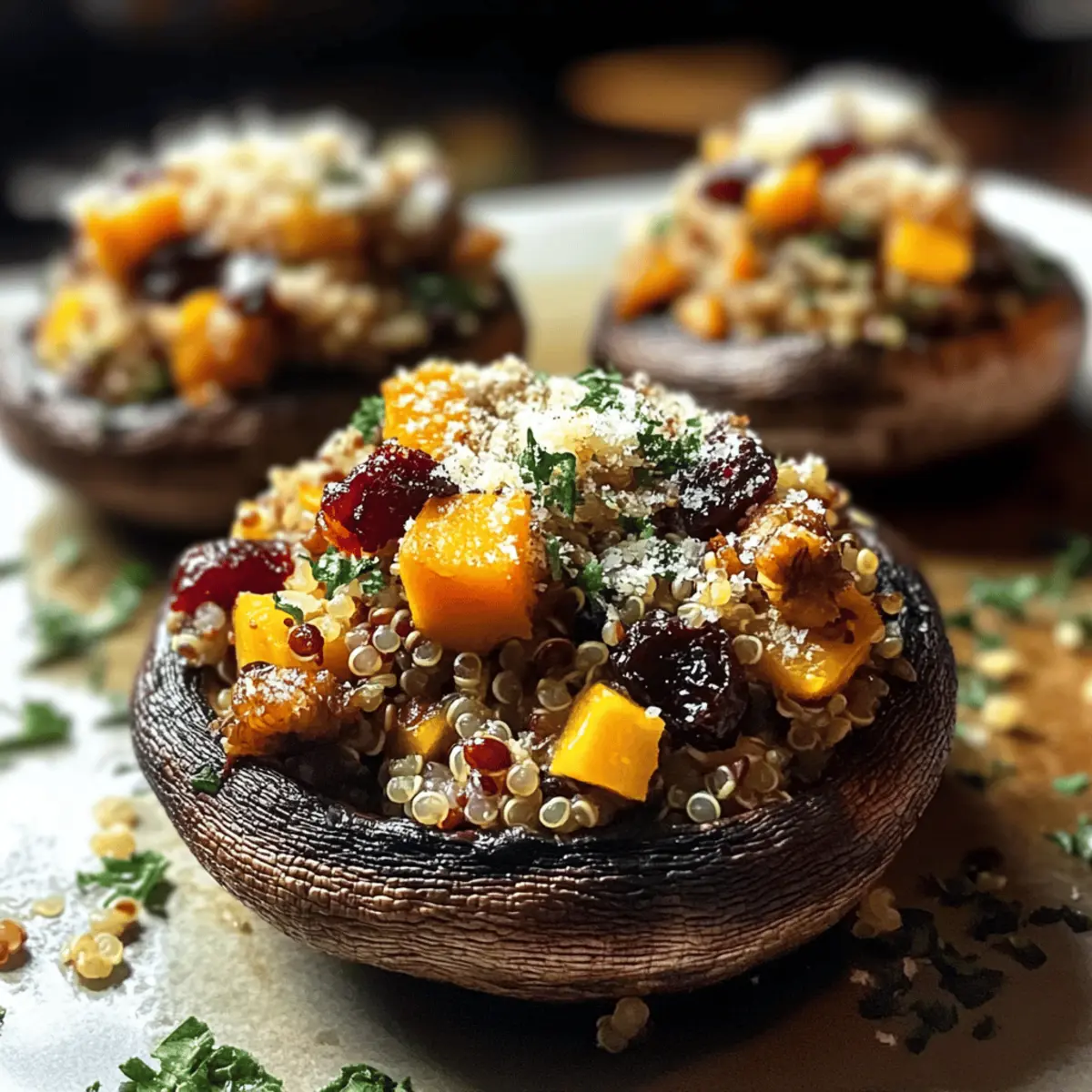 Heavenly Stuffed Portobello Mushrooms for a Cozy Autumn Feast