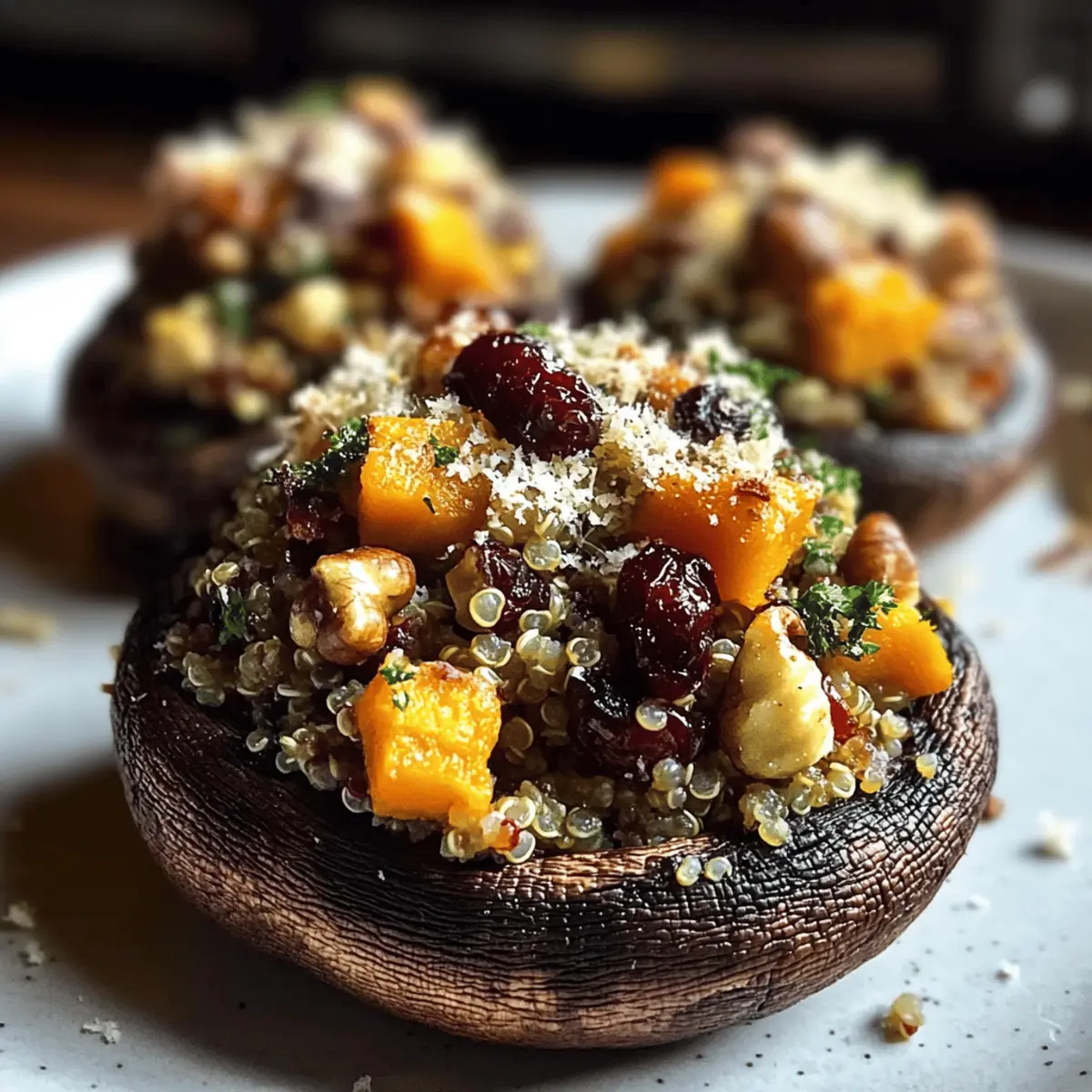 Savory Stuffed Portobello Mushrooms for a Cozy Fall Feast
