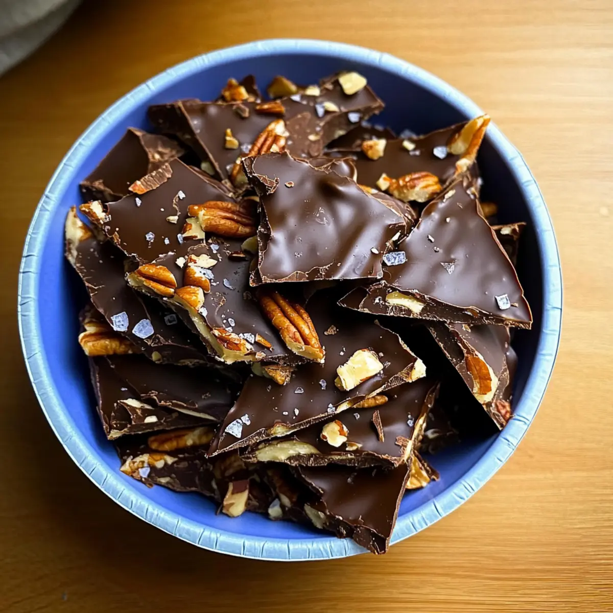 Gourmet Chocolate Espresso Pecan Toffee for Sweet Indulgence