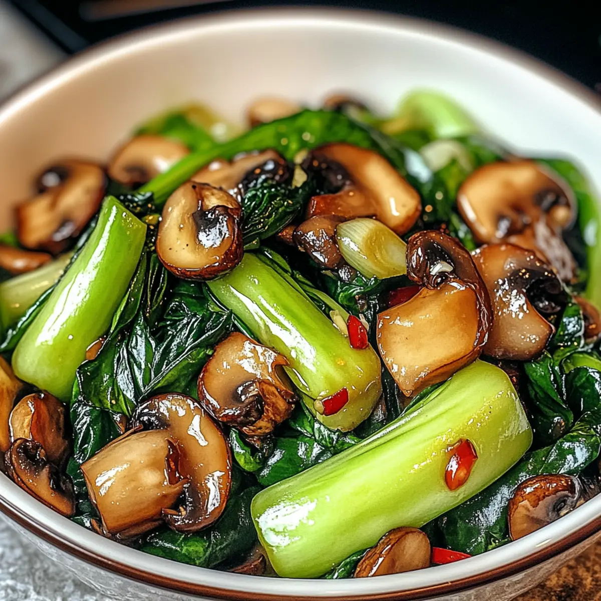 Delicious Bok Choy and Mushroom Stir Fry in 15 Minutes