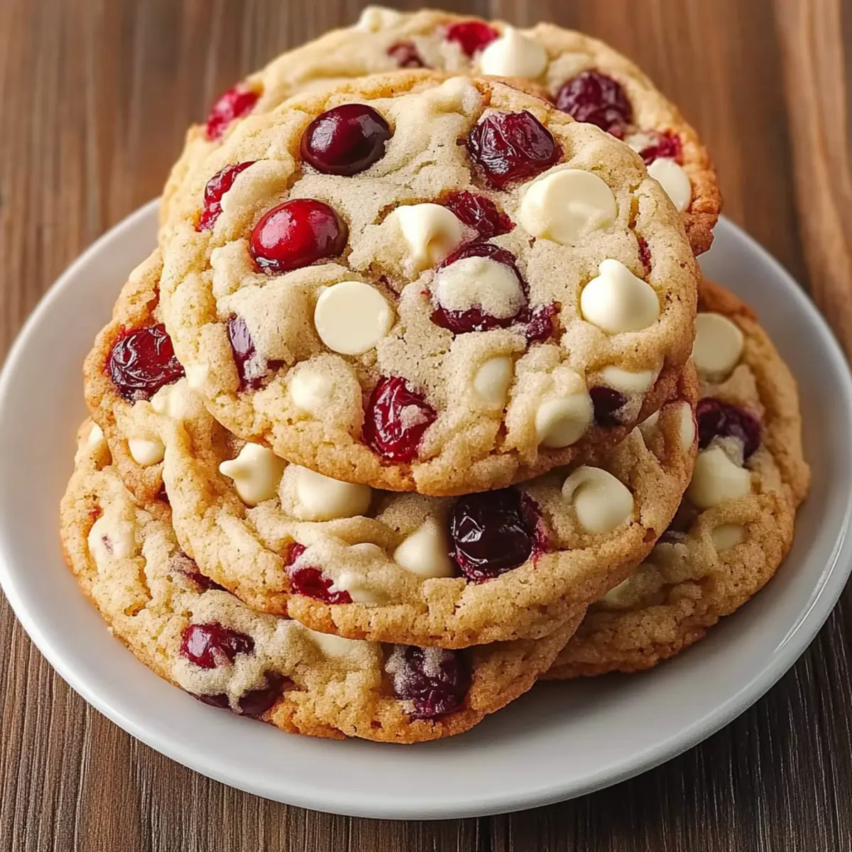 Delicious White Chocolate Cranberry Cookies for Holiday Joy