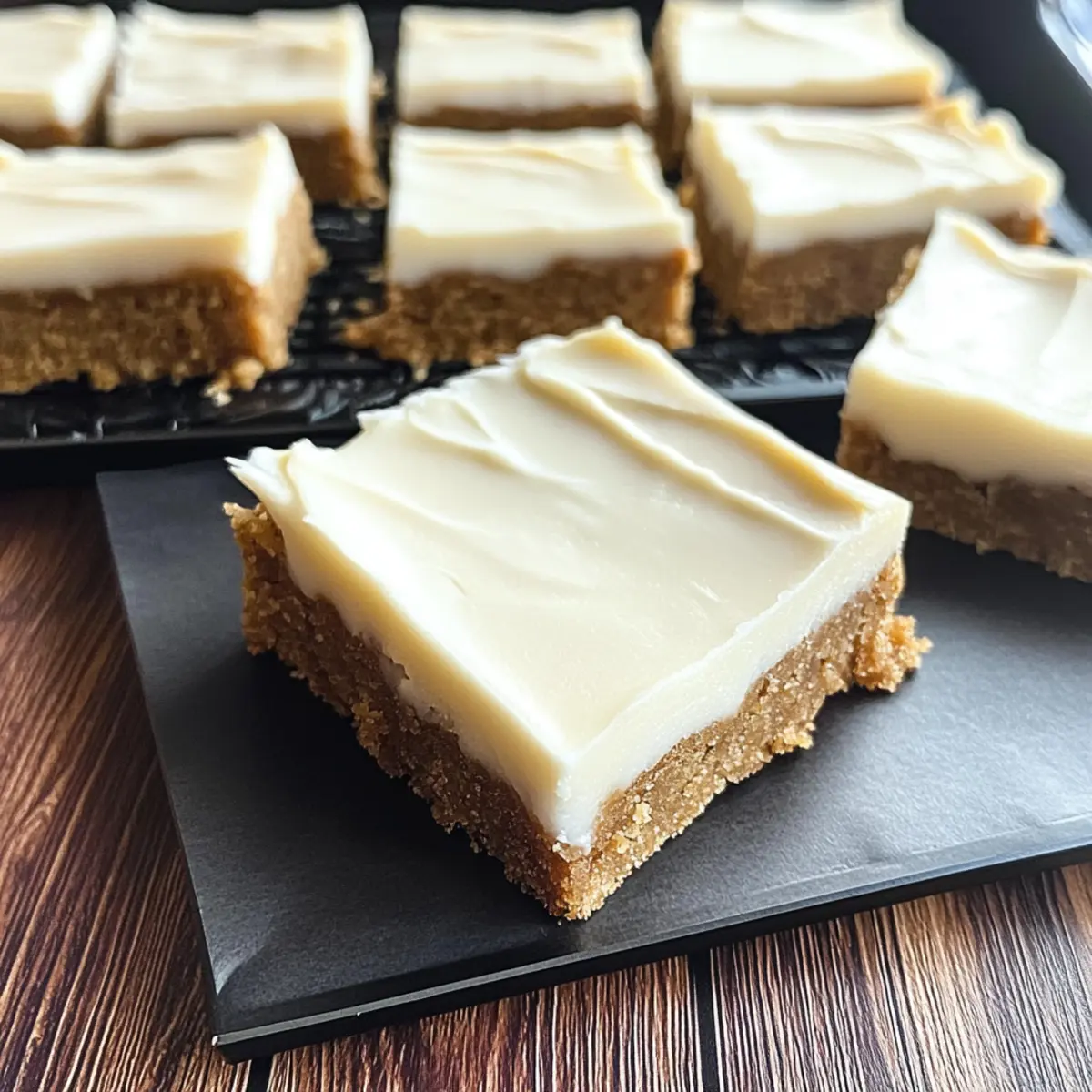 Chewy Gingerbread Bars for a Cozy Holiday Treat