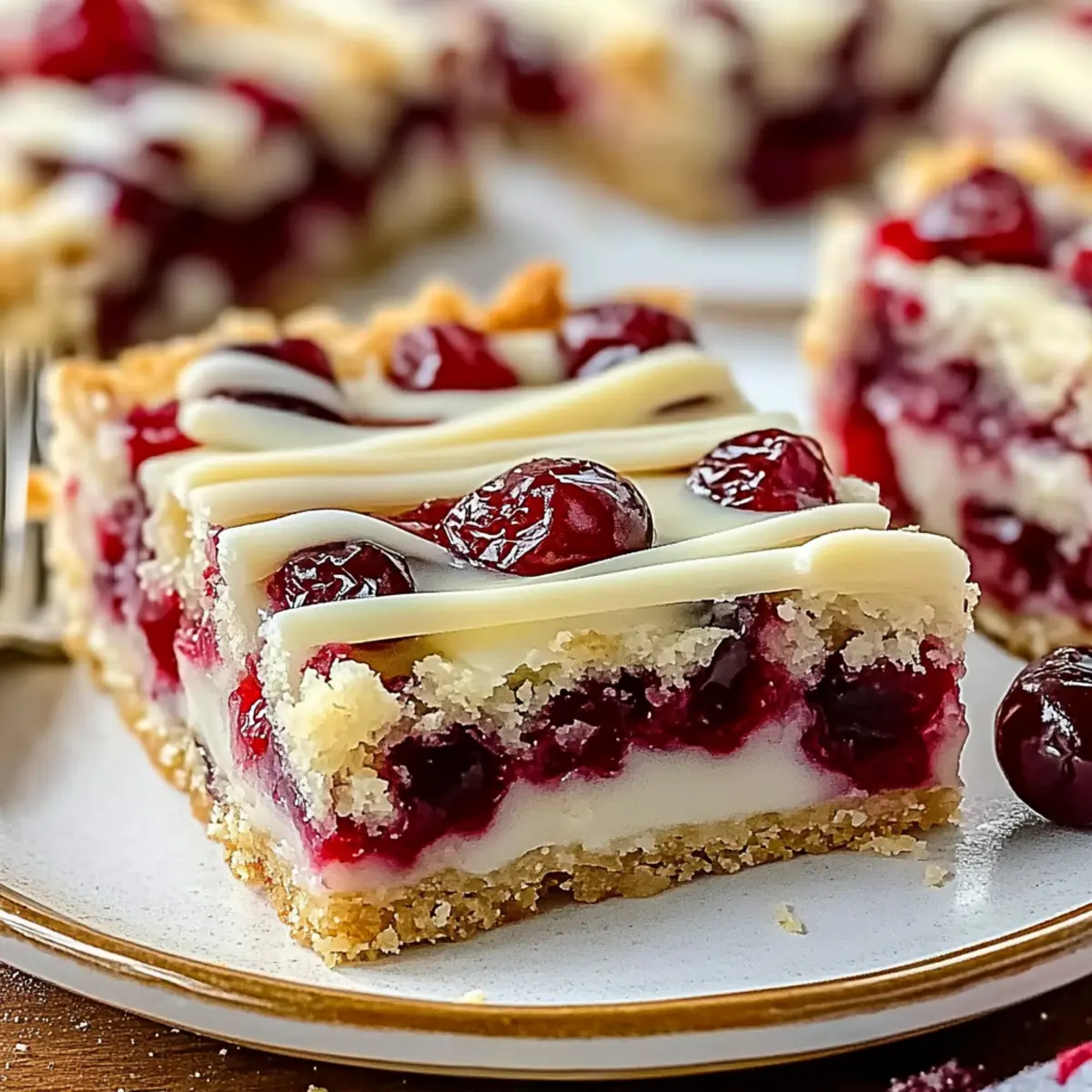 Irresistible Christmas Cherry Bars for Festive Joy