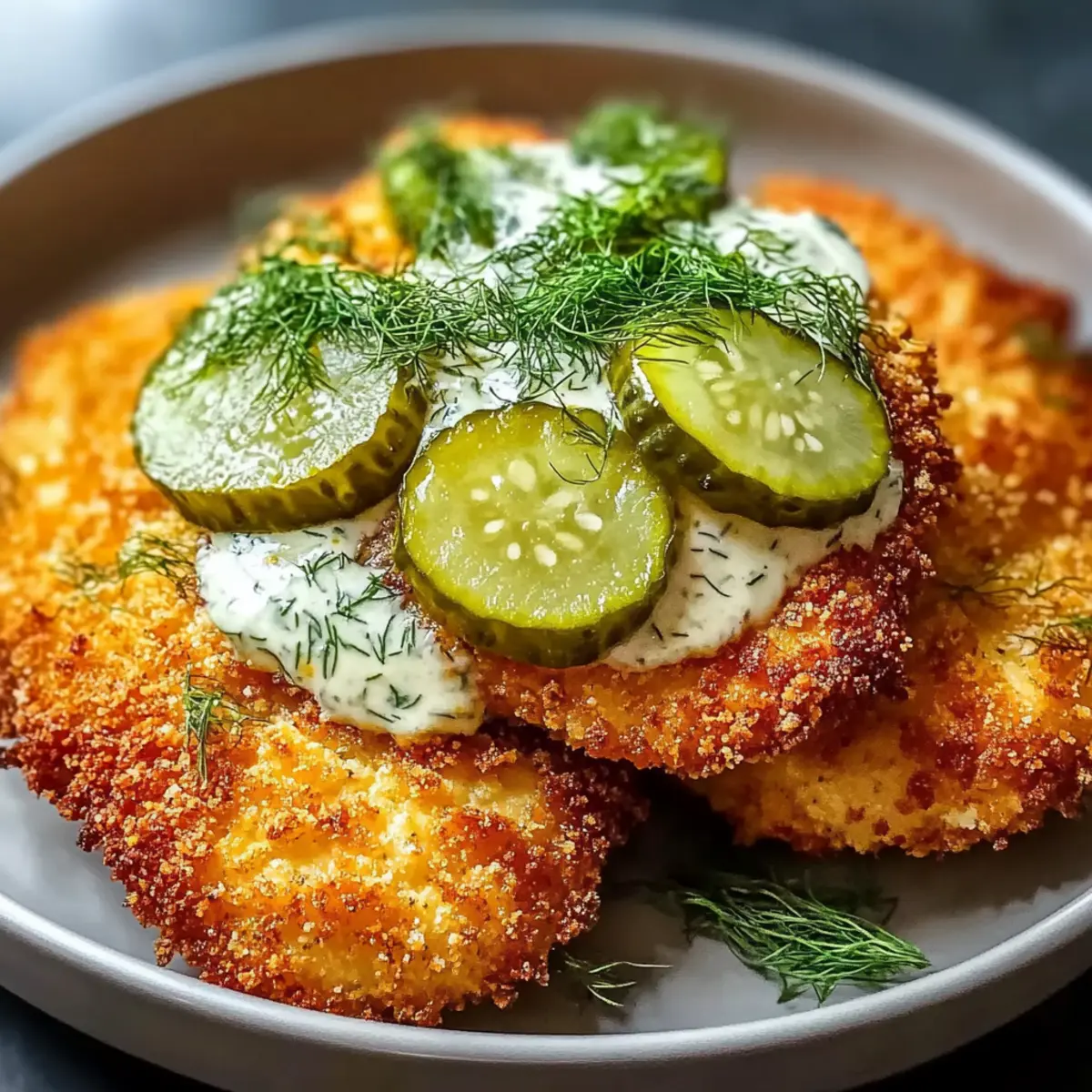Dill Pickle Parmesan Chicken: A Crispy Flavor Adventure