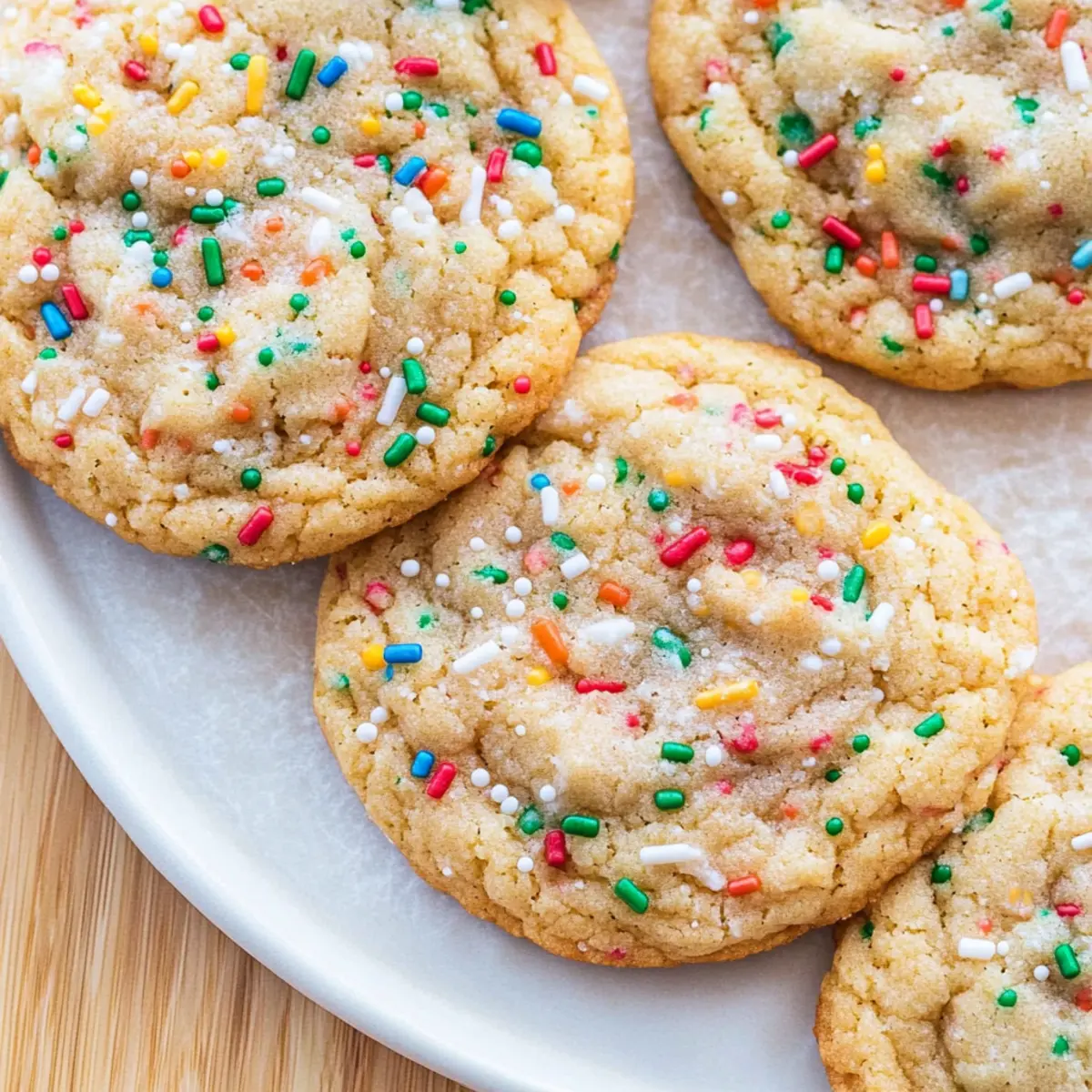 Christmas Sprinkle Cookies That Are Soft, Chewy, and Joyful