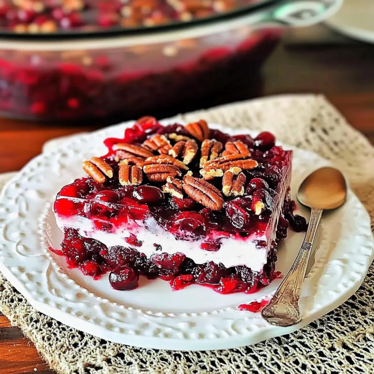 Delicious 7-Up Cranberry Jello Salad for Festive Gatherings