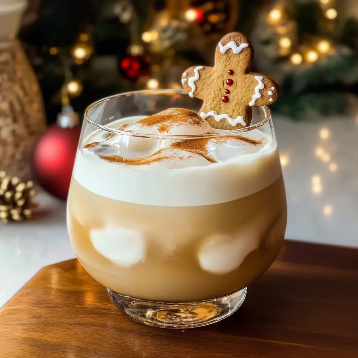 Gingerbread White Russian: Your Cozy Holiday Indulgence