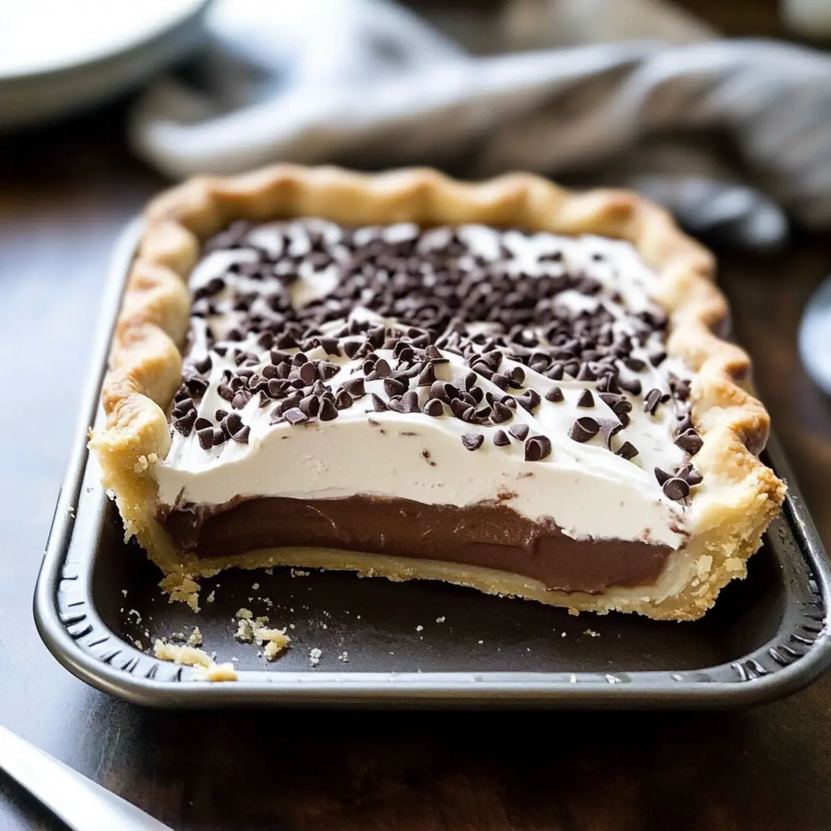Heavenly French Silk Slab Pie for Your Next Celebration