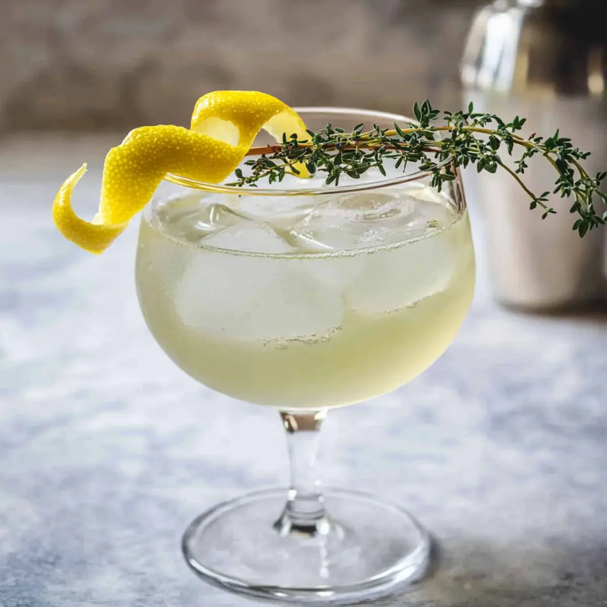 Elderflower Winter Gin Cocktail: Sip into Cozy Bliss
