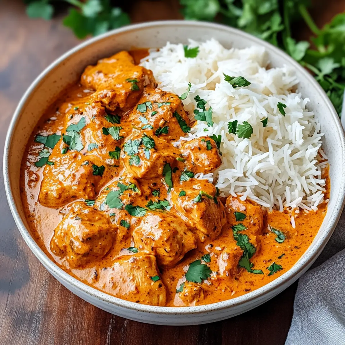 Crockpot Creamy Coconut Chicken Tikka Masala for Cozy Nights