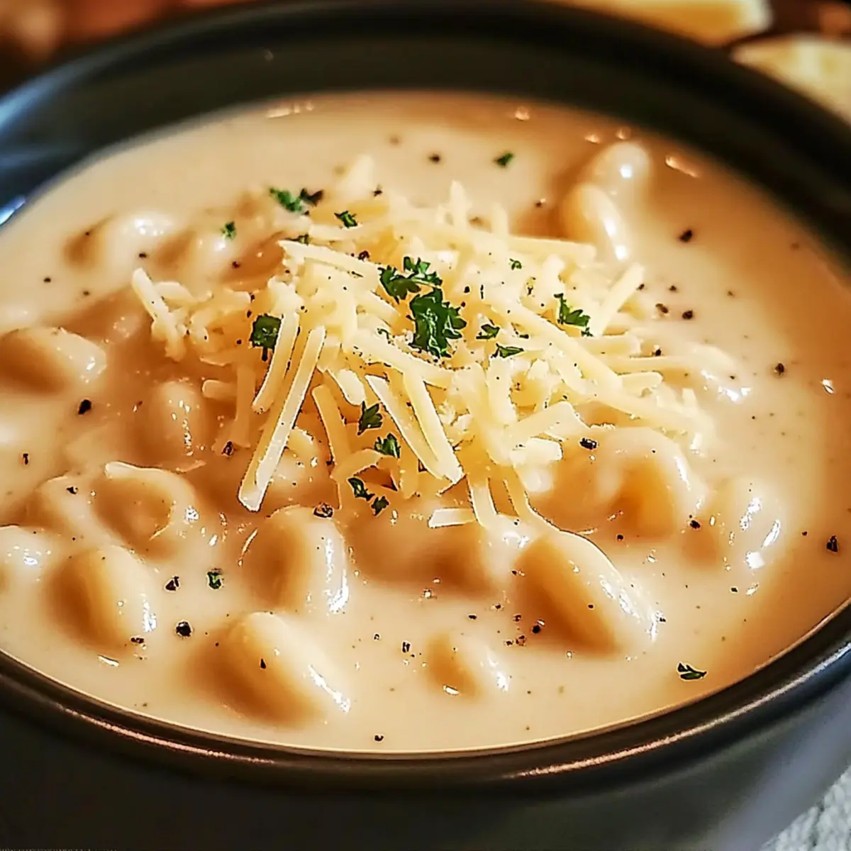 Creamy Mac and Cheese Soup for Ultimate Comfort Cravings