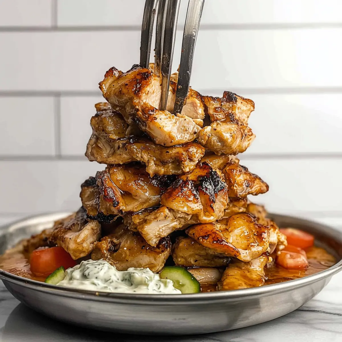 Irresistible Greek Chicken Gyros Bursting with Flavor