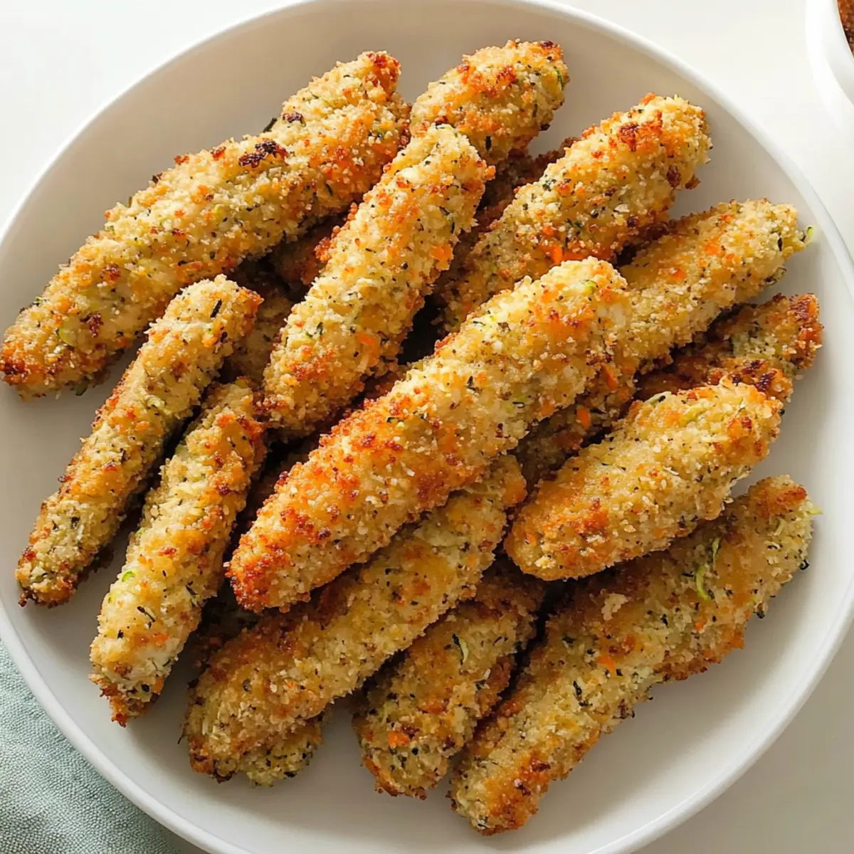 Crispy Vegetable Chicken Fingers Your Kids Will Love