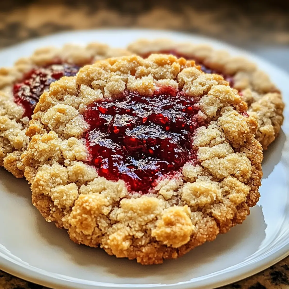 Buttery Raspberry Crumble Cookies for Sweet Moments
