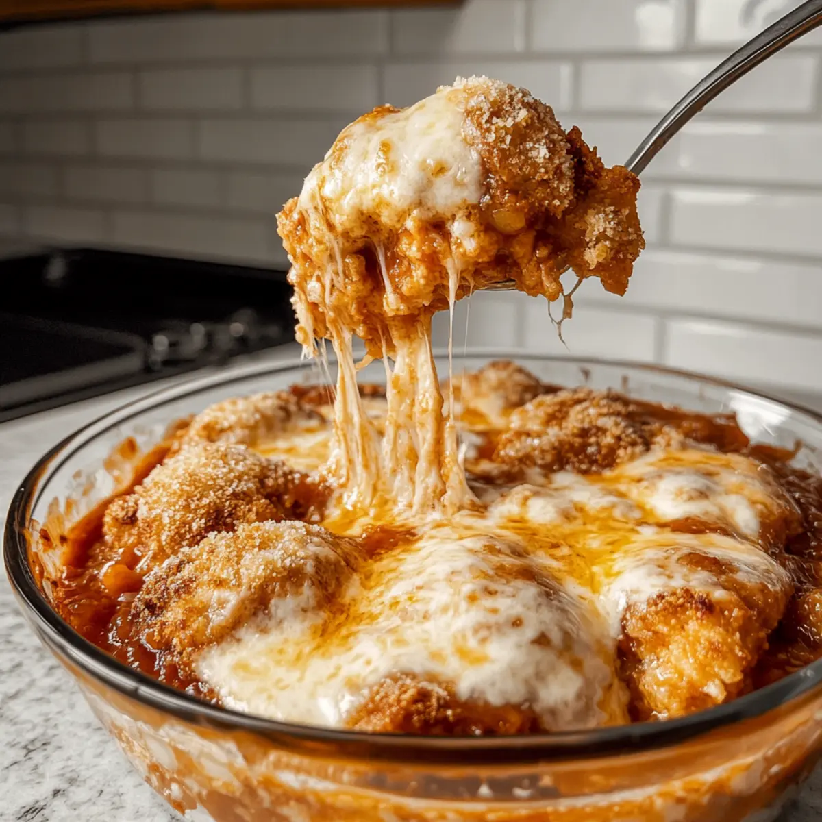 Creamy Cottage Cheese Chicken Parm Bowl for Quick Comfort
