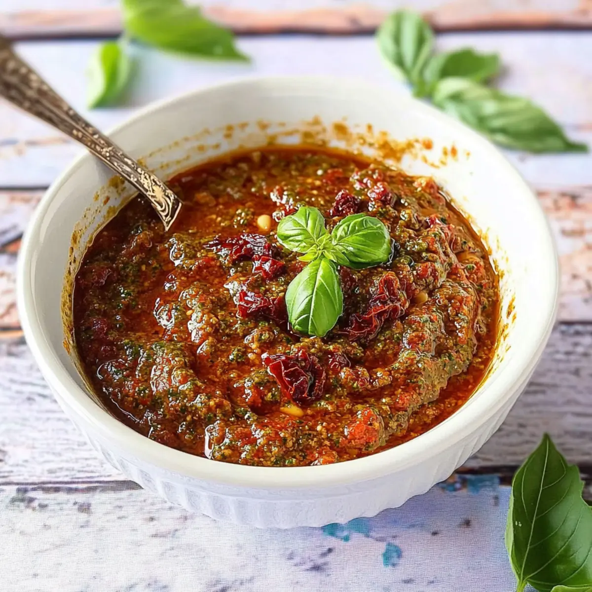 Irresistibly Creamy Sun Dried Tomato Pesto Sauce Recipe