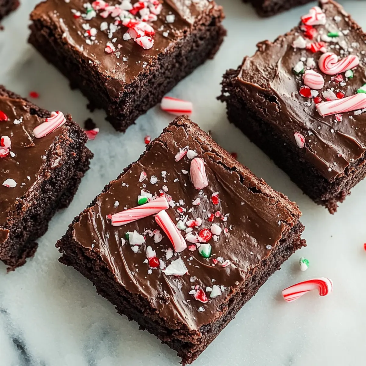 Irresistible Festive Peppermint Brownies for Holiday Cheer