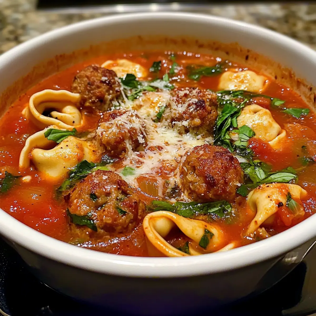 Cheesy Meatball Tortellini Soup: Your New Cozy Dinner Fix