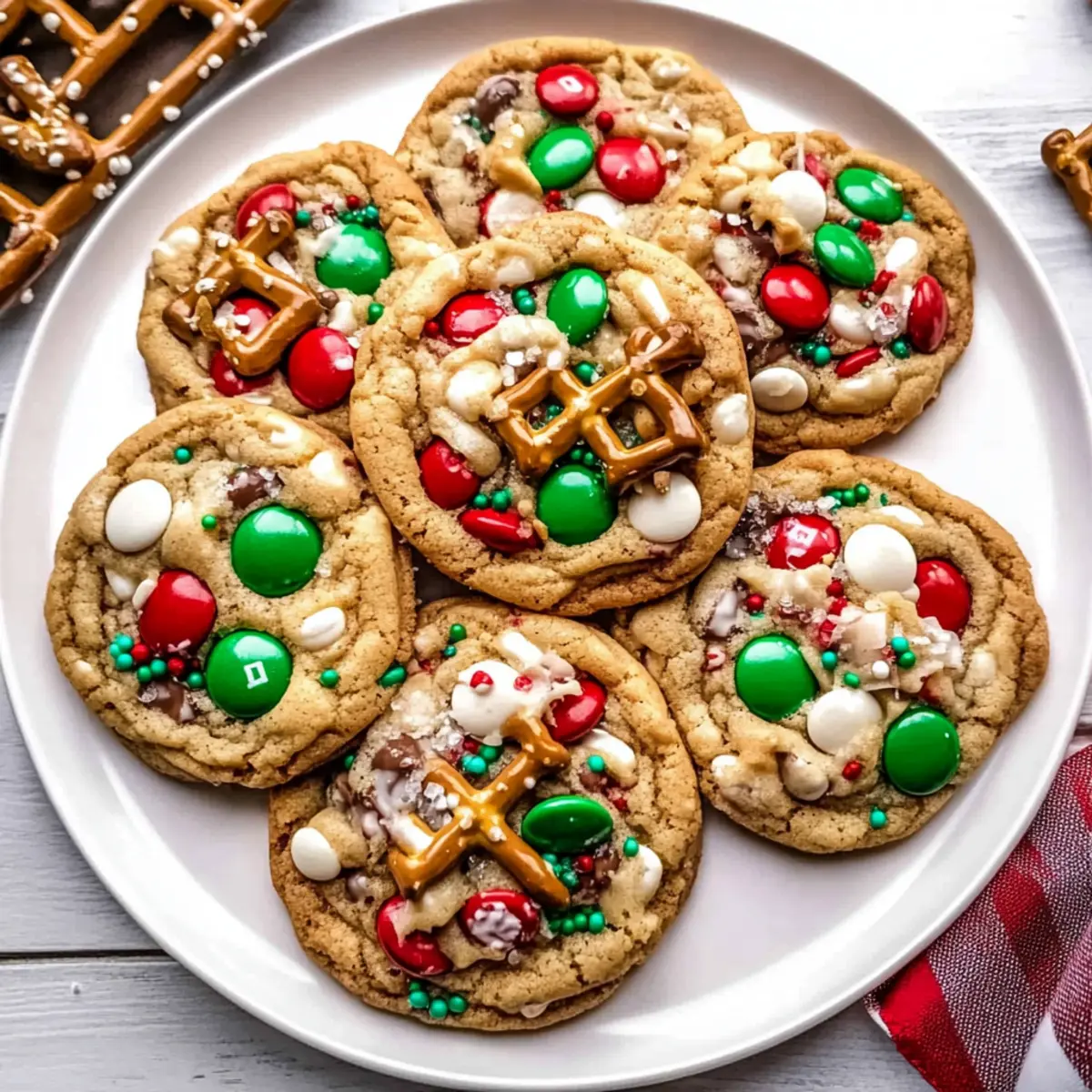 Christmas Kitchen Sink Cookies: Festive Crunch in Every Bite