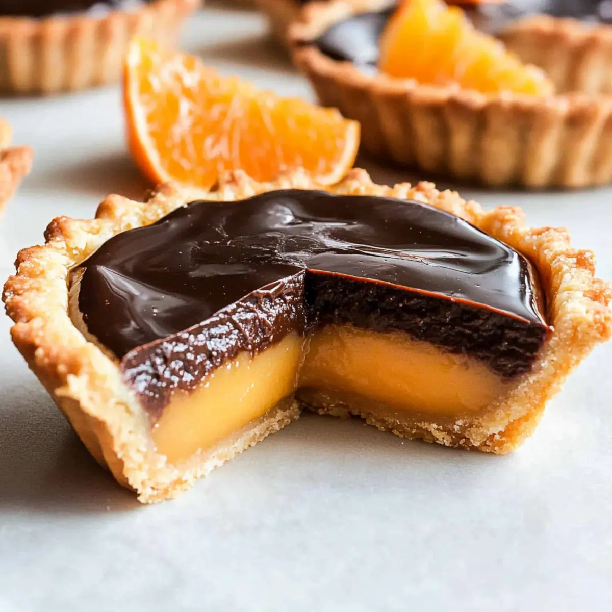 Irresistible Chocolate Orange Tartlets for Sweet Moments