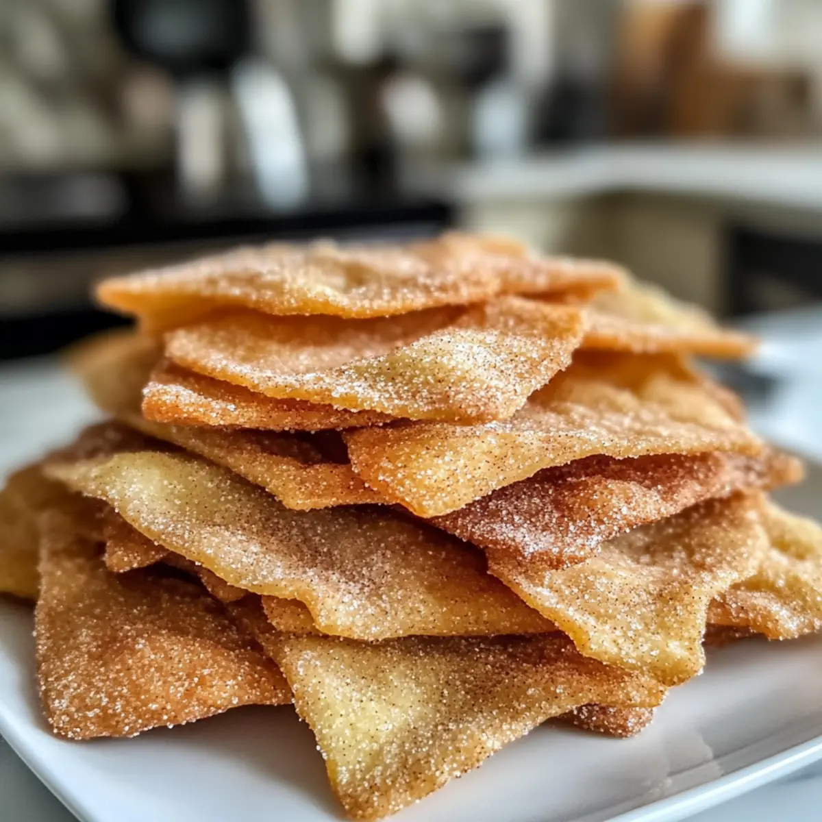 Sourdough Discard Cinnamon Sugar Crisps: Crunchy Sweet Bliss
