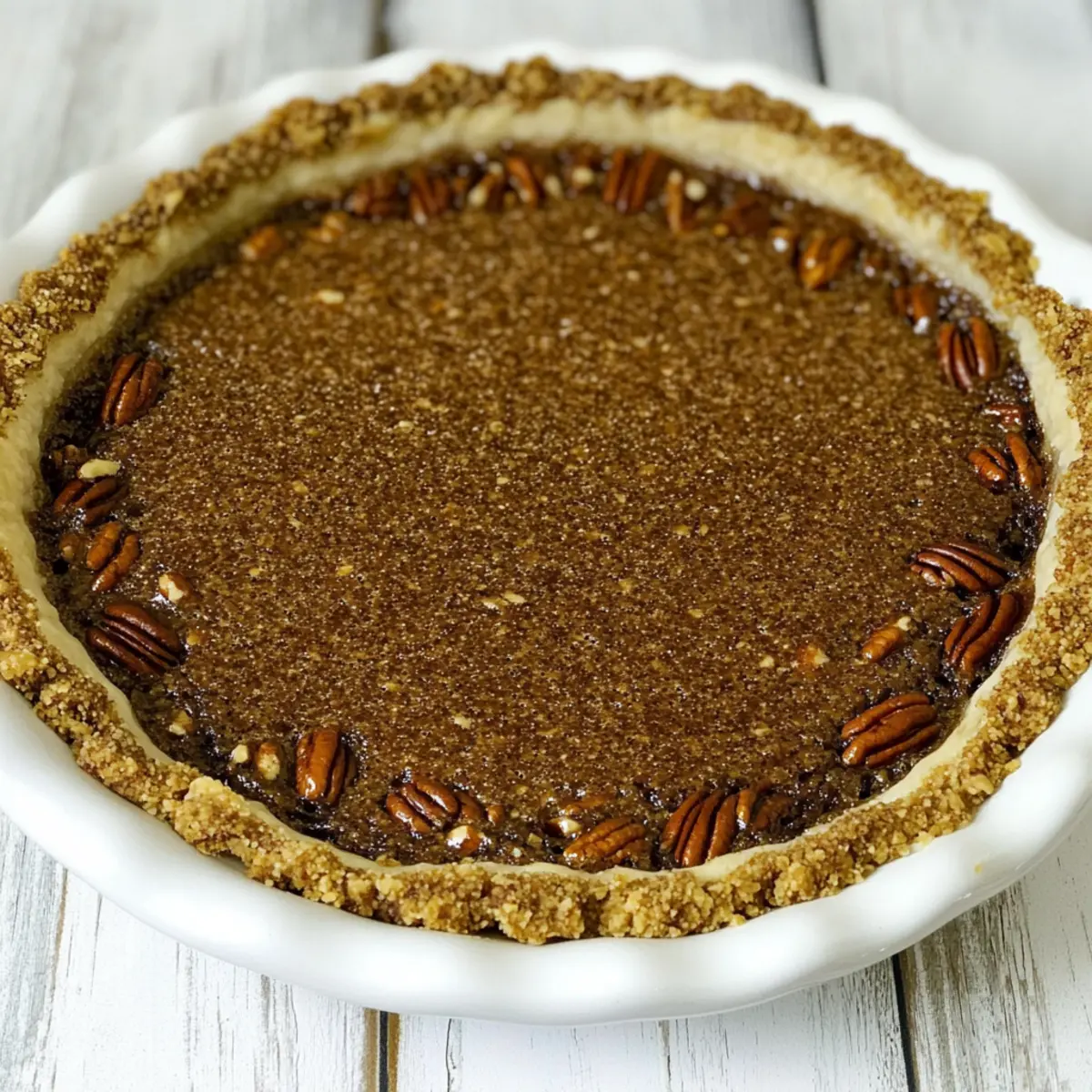 Delicious 3-Ingredient Pecan Crust That's Gluten-Free