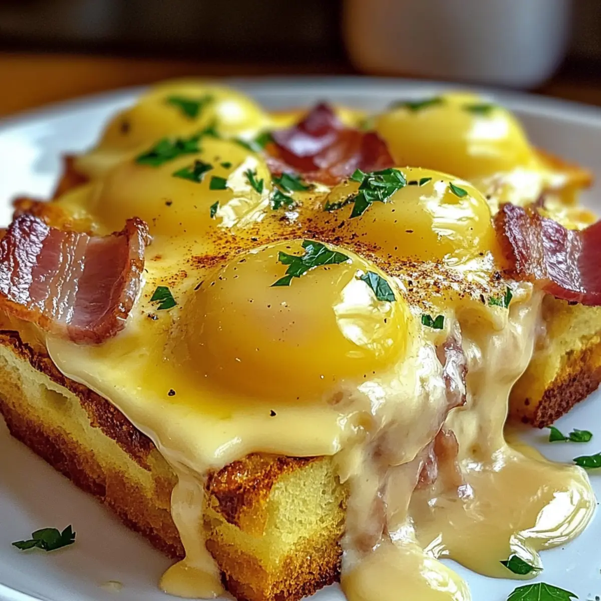 Savor Homemade Eggs Benedict Casserole Bake for Brunch Bliss