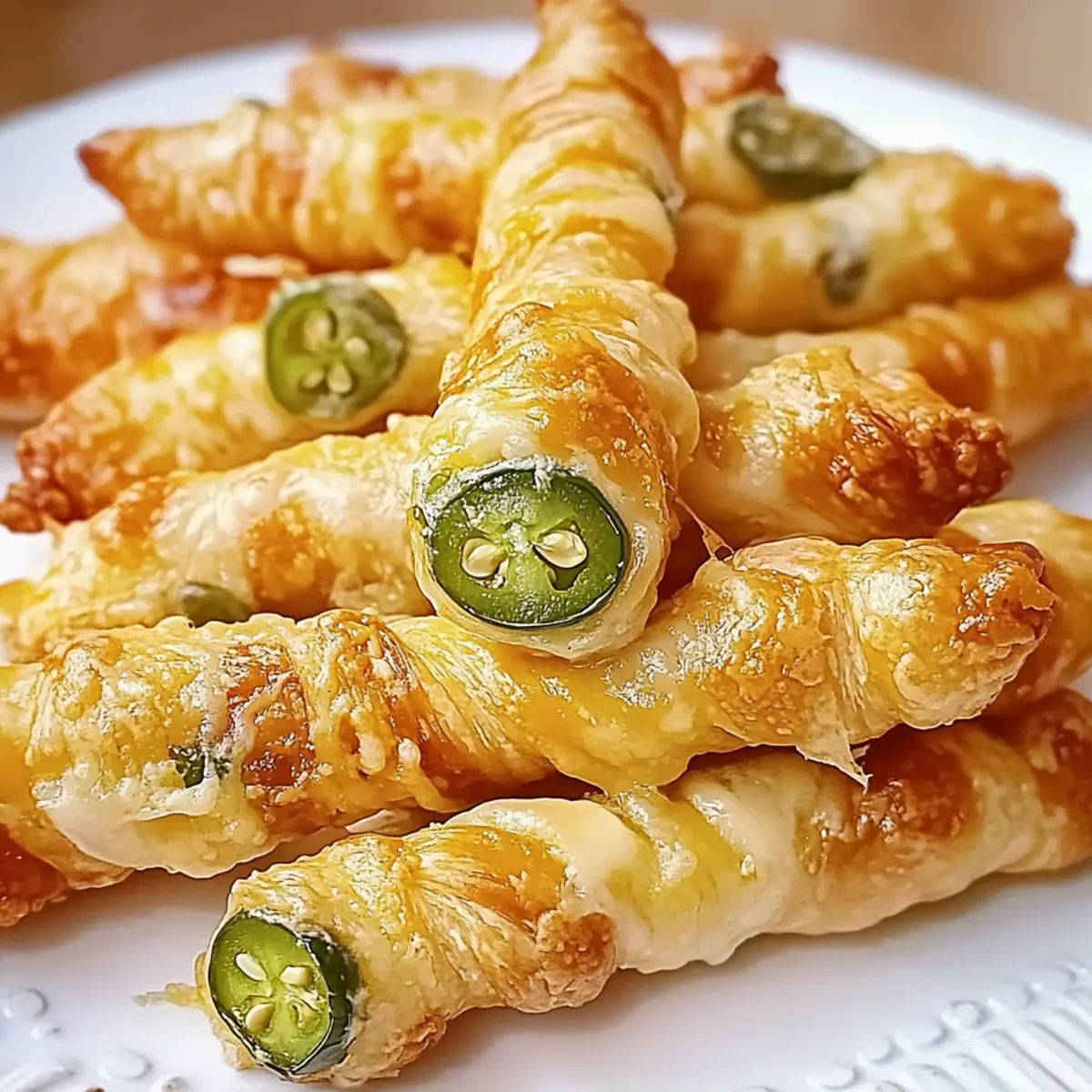 Irresistibly Cheesy Spicy Jalapeno Popper Twists