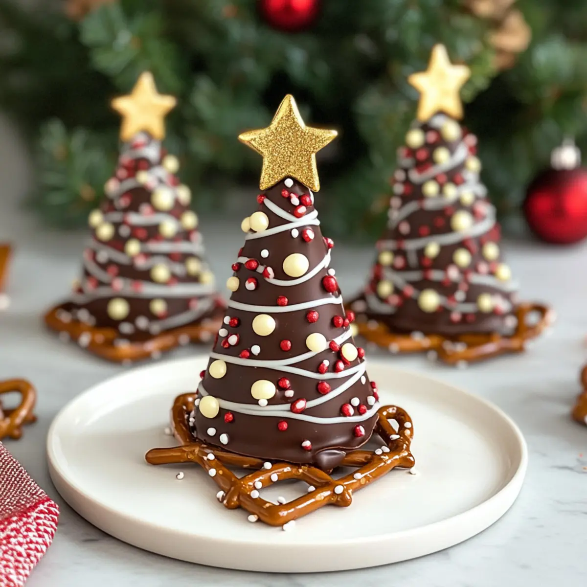 Christmas Chocolate Trees: Easy, Fun Edible Holiday Delight