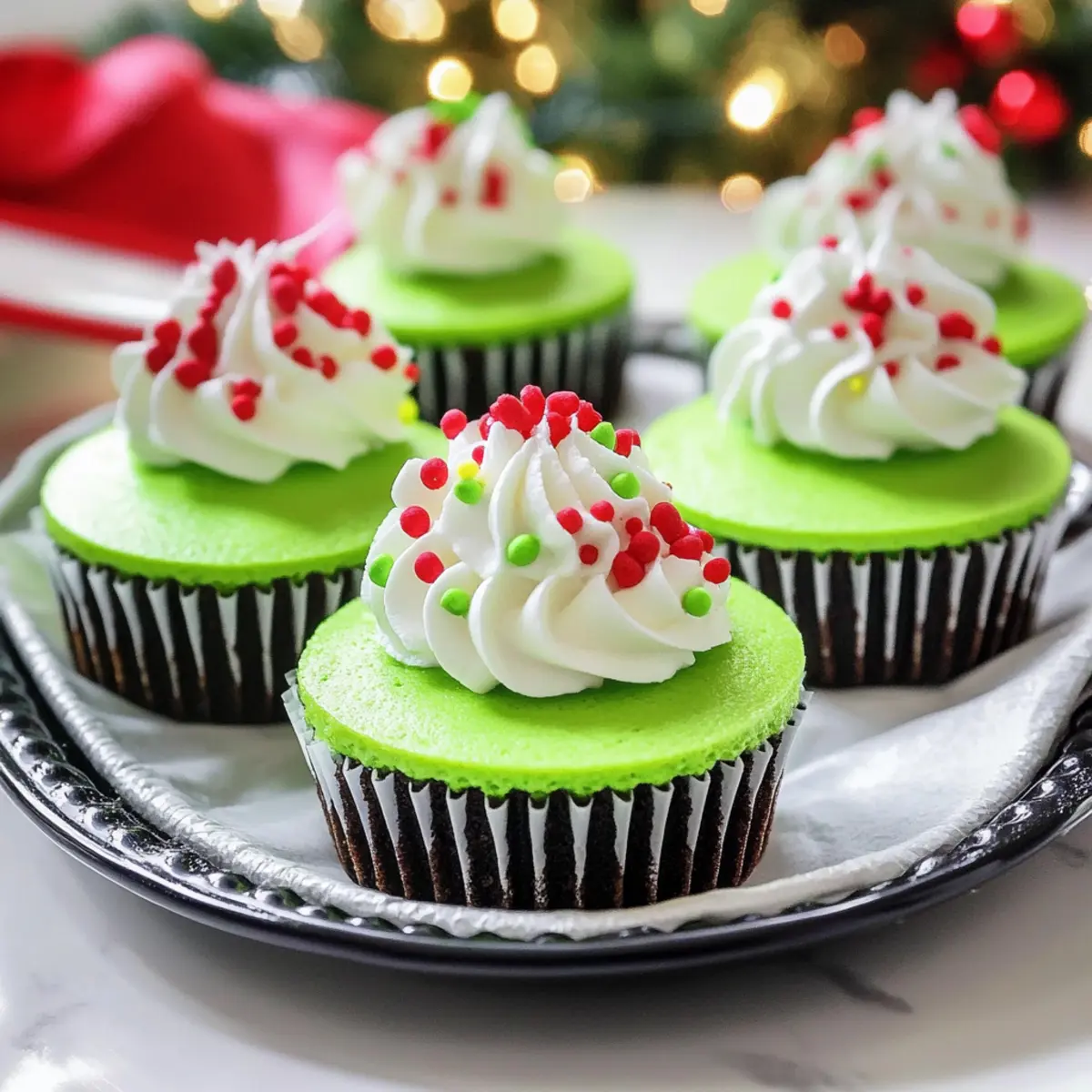 Grinch Mini Cheesecakes: Festive Treats to Delight All!