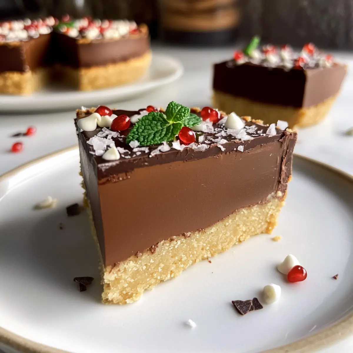 Delicious Mint Chocolate Tart: No-Bake and Guilt-Free Indulgence