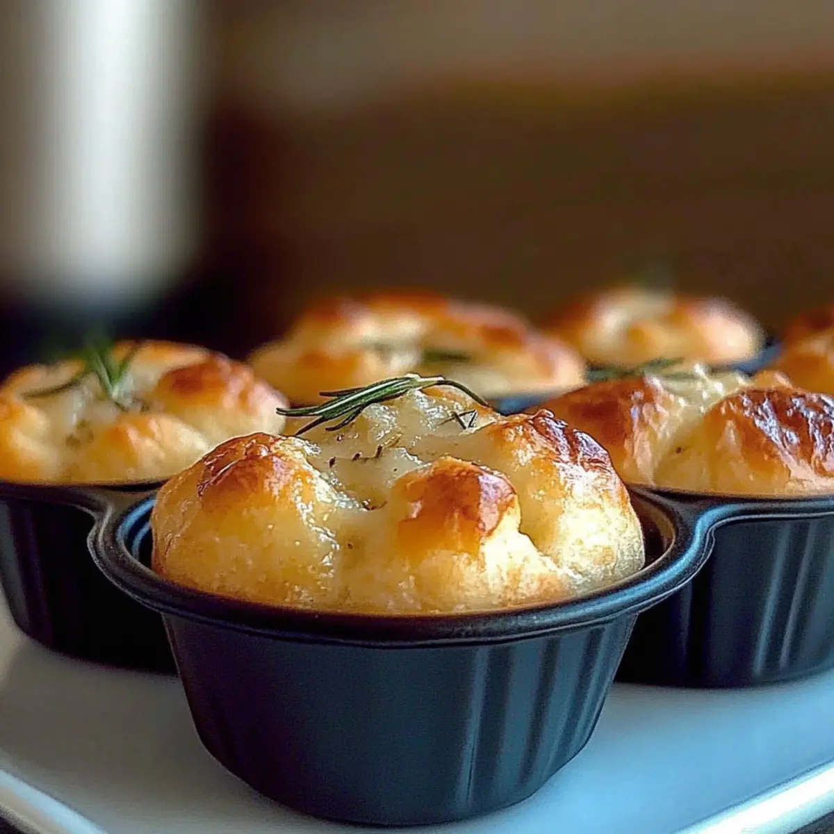 Rosemary Garlic Focaccia Muffins That Make Every Meal Special