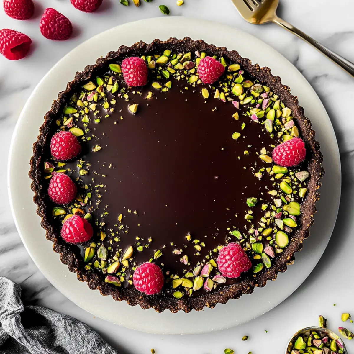 Irresistible Dark Chocolate Ganache Tart for Sweet Indulgence