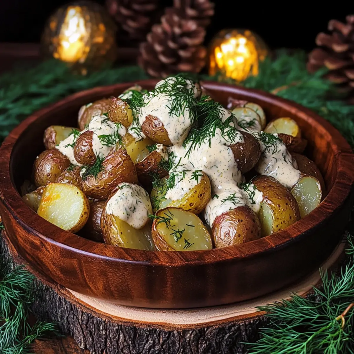Creamy Mustard Roasted Potatoes for Heartwarming Dinners