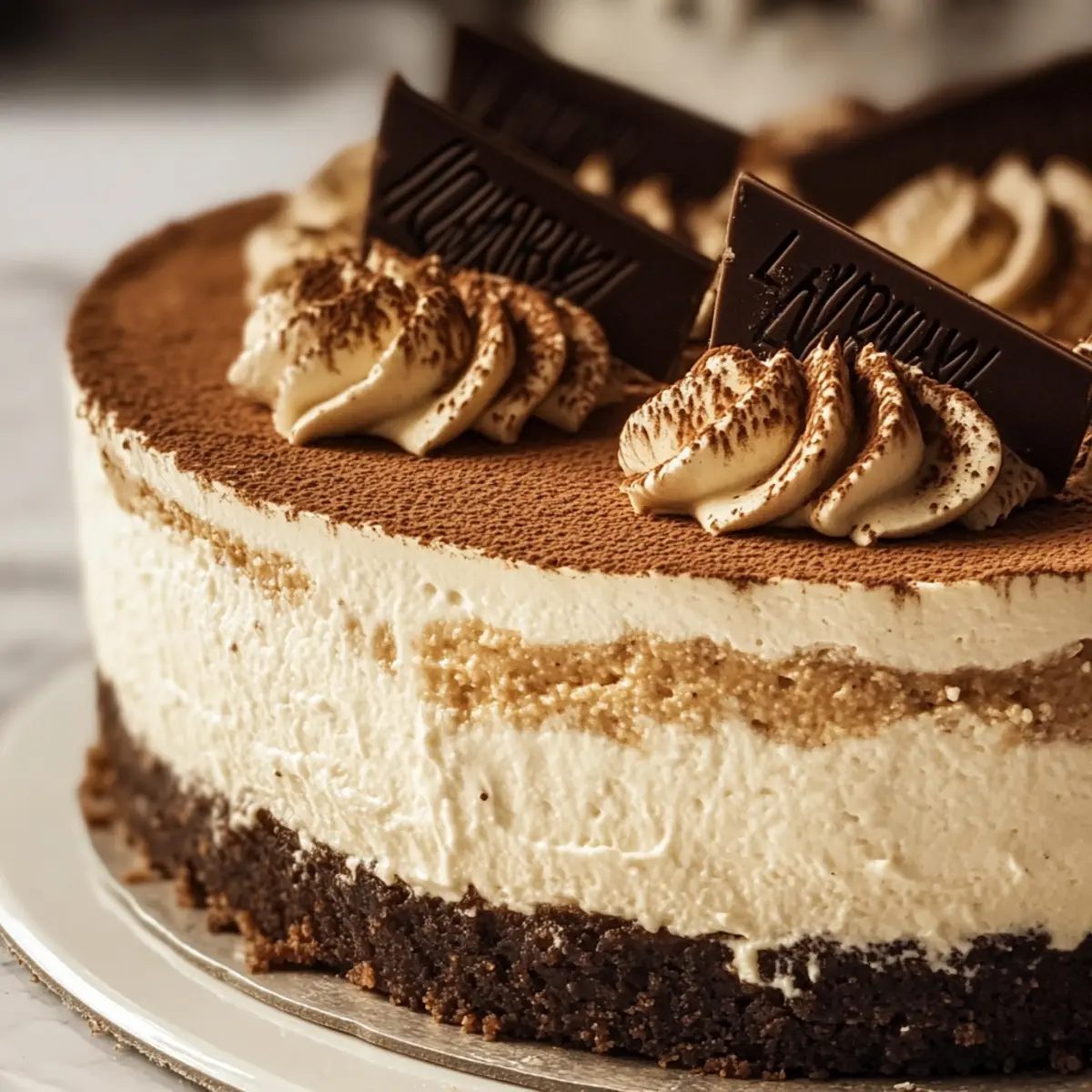 Indulge in Tiramisu Cold Brew Coffee Cheesecake Bliss