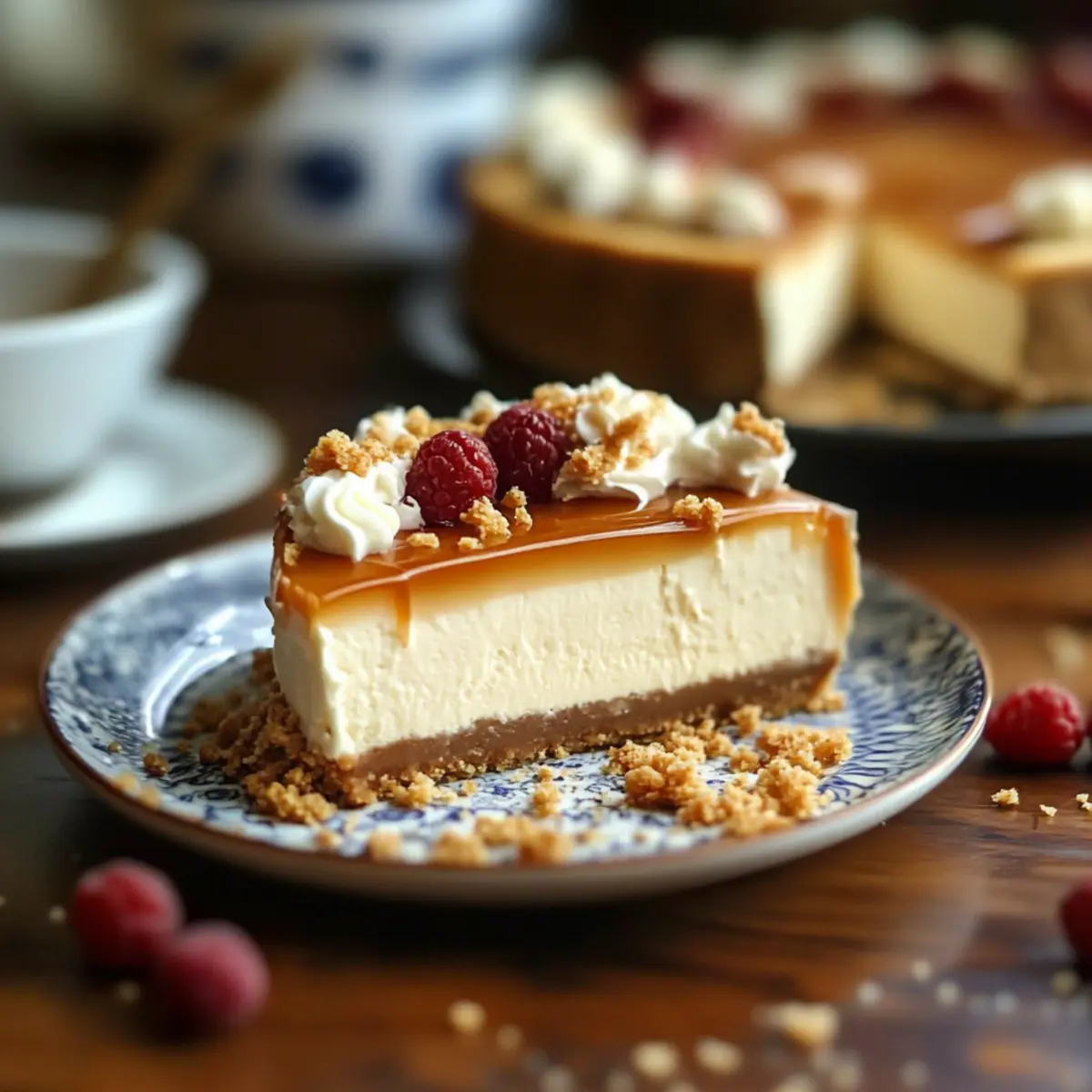 Decadent White Chocolate Caramel Cheesecake for Sweet Moments