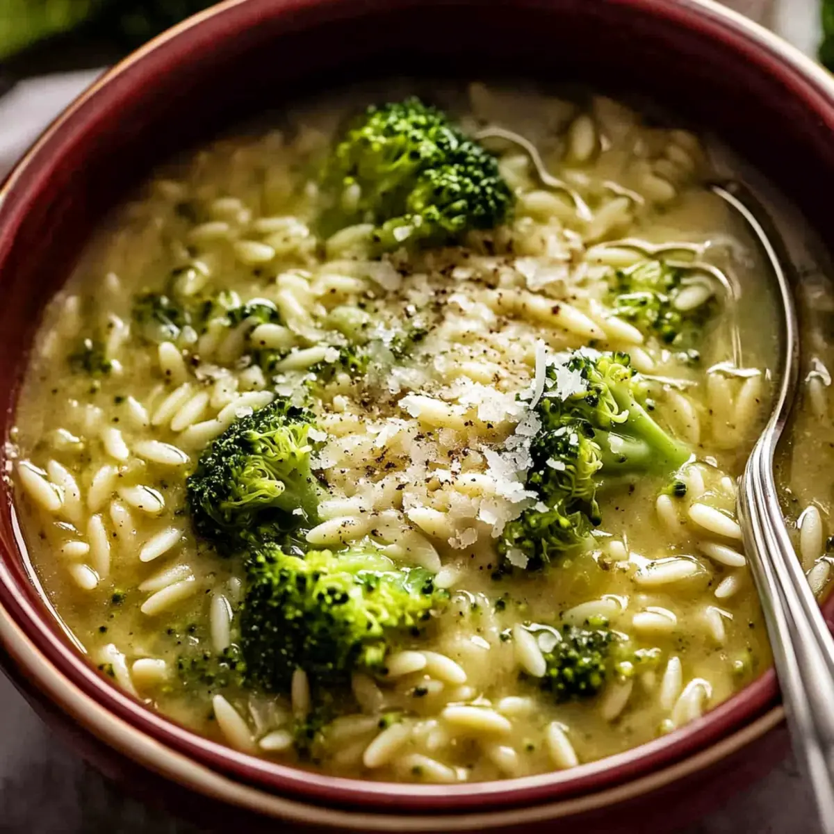 Creamy Garlic Italian Broccoli Soup for Cozy Nights