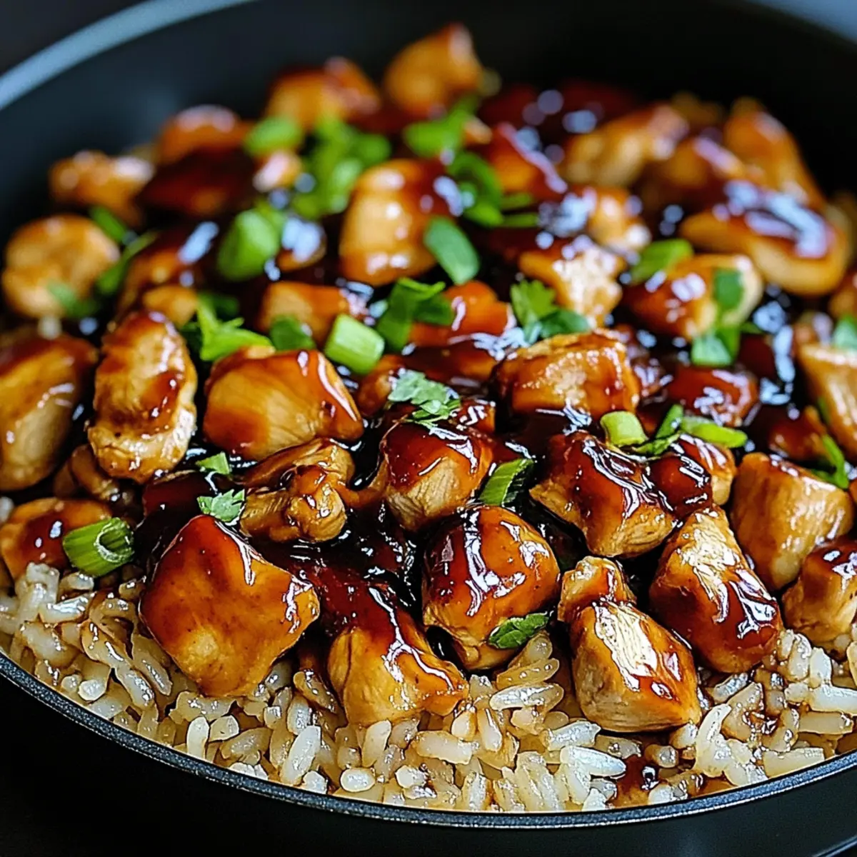 One-Pan Bold Honey BBQ Chicken Rice for Effortless Dinners