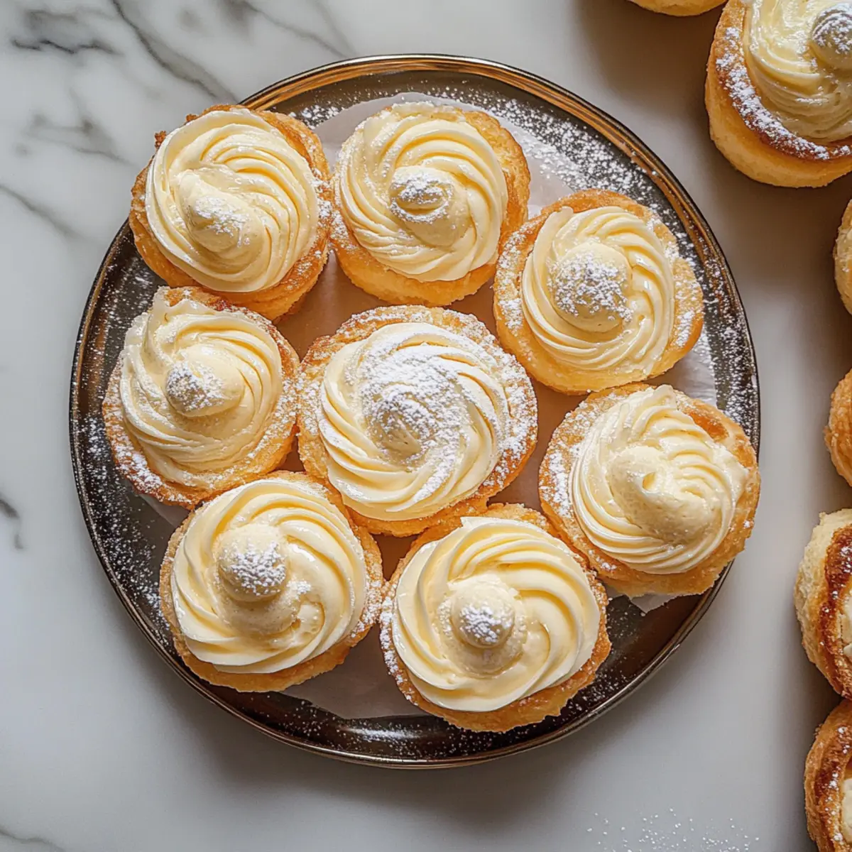 Decadent Eggnog Cream Puffs for Your Holiday Celebrations