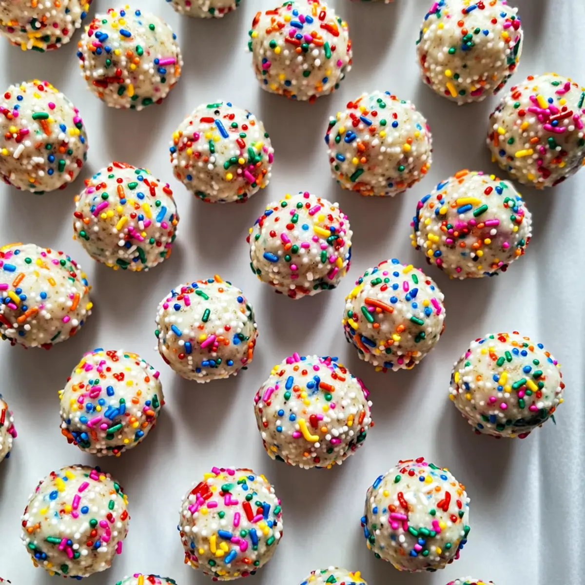 Birthday Cake Batter Protein Balls for Guilt-Free Indulgence