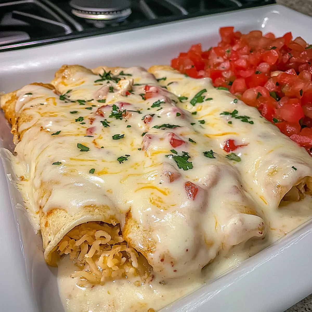 Queso Chicken Enchiladas: Creamy Comfort in 30 Minutes