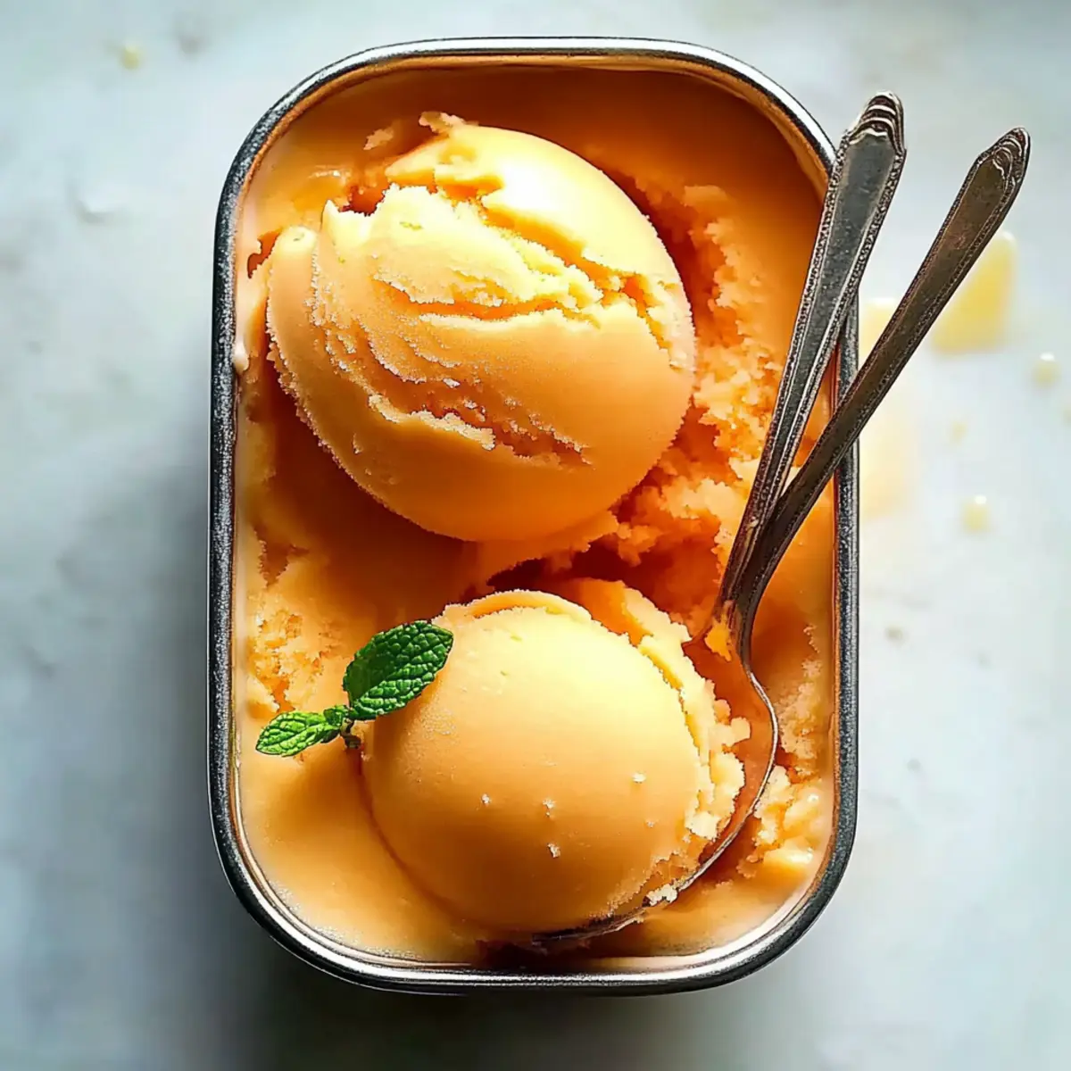 Cardamom Apricot Sorbet: Your New Favorite Summer Chill